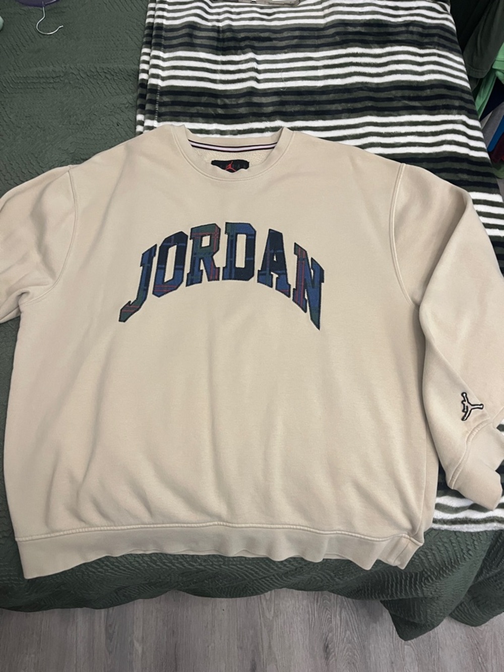 Beige Jordan Sweater